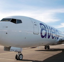 Boeing 737 von Avelo Airlines: Für Abschiebeflüge genutzt.