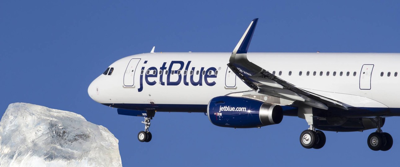 Airbus A321 von Jetblue und Eis: Trägt die Airline eine Schuld?