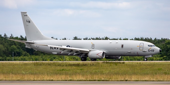 US Navy: Zudem ist wieder eine Boeing P-8 Poseidon auf der ILA.