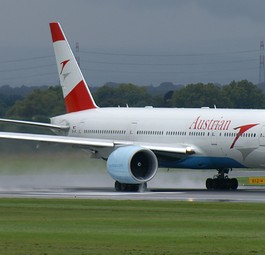 Boeing 777 von AUA: Im April nach Frankfurt unterwegs.