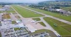 Flugplatz Altenrhein aus der Vogelperspektive: Mit der Sanierung im nächsten Sommer bleibt auch die Airline am Boden.