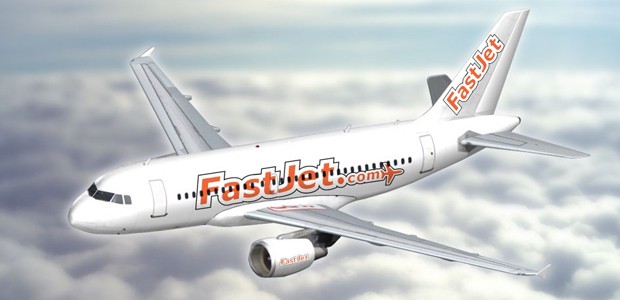 Erscheinungsbild der neuen Airline: Start mit einem Airbus A319.