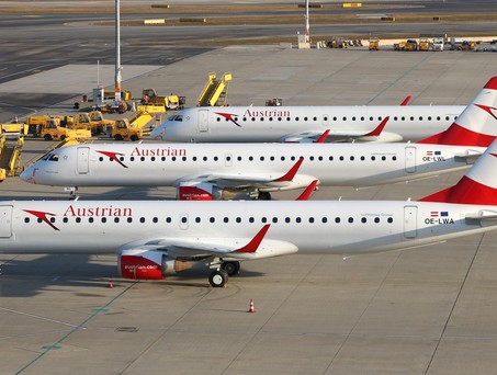 austrian airlines embraer e195