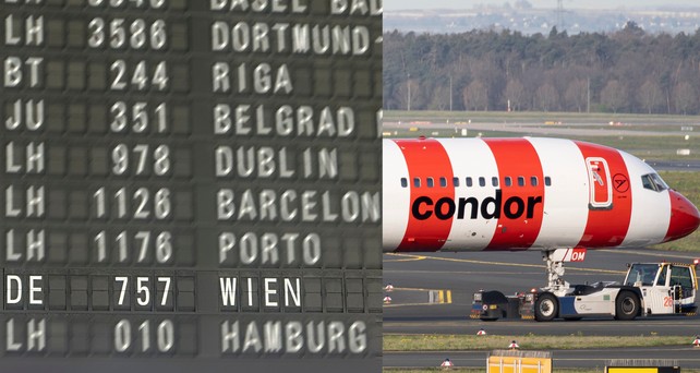 Die D-ABOM: Sie führt den Sonderflug durch.