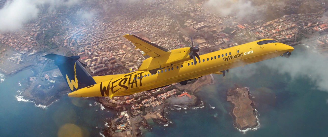 Dash 8 von Fly Westaf: Soll bald in Algerien starten.