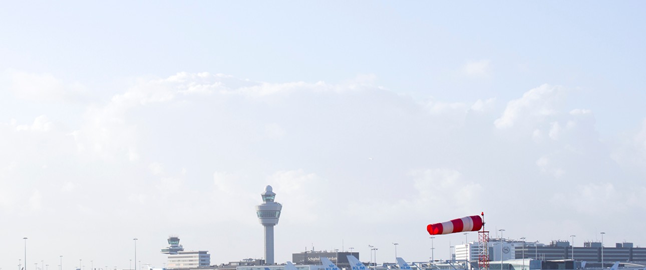 Flughafen Schiphol: Will den Feinstaub reduzieren.