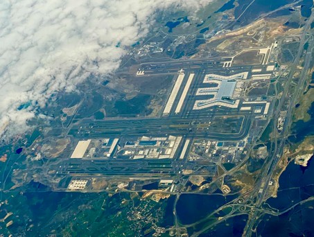 Der Flughafen Istanbul aus der Luft: Bald Europas größtes Drehkreuz.