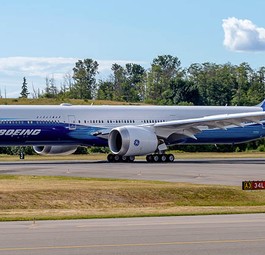 Boeing 777-9: Ground tests were successful.
