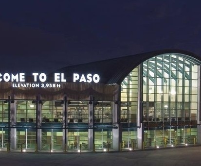 Terminal am El Paso International Airport: Der Flughafen wurde ohne Vorwarnung geschlossen. 