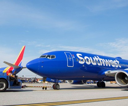 Flieger von Southwest: Bald als Zubringer für einen internationalen Partner im Einsatz?