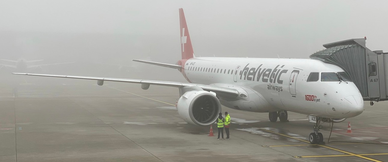 Embraer E190-E2 von Helvetic: Flog weniger für Swiss.