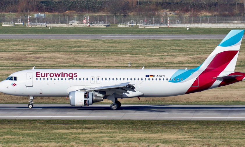 Airbus A320 mit dem Kennzeichen D-ABZN: Der Jet musste aus einem ungewöhnlichen Grund außerplanmäßig in Toulouse landen.