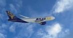 Boeing 747-8 in den Farben von Atlas Air: Das letzte Exemplar fliegt erst später.