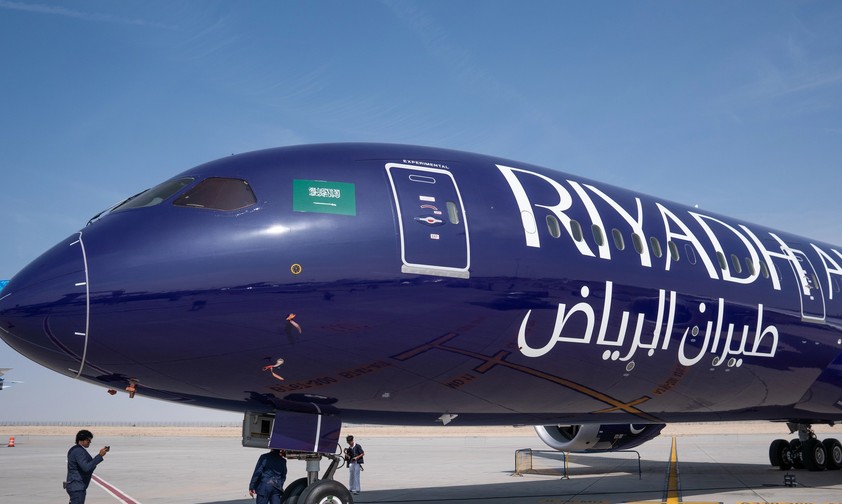 Boieng 8787-9 von Riyadh Air: Die Fluglinie bringt ihre Flotte in Sicherheit.