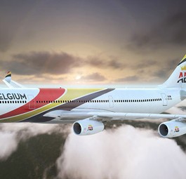 Airbus A340 im Kleid von Air Belgium: Die Fluglinie startet im März.