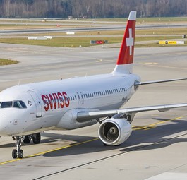 Airbus A320 von Swiss: Fliegt im Winter nicht mehr.