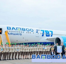 Erste Boeing 787 von Bamboo Airways: Die Airline aus Vietnam plant auch den Kauf von Boeing 777X.