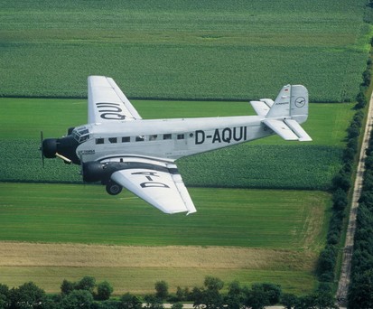 Ju-52: Seit 1986 flog die D-AQUI für die Deutsche Lufthansa Berlin Stiftung.