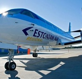 Flieger von Estonian: Die Flotte halbiert sich.