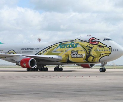 B747 von Aerosur: Flotte und Strecken reduziert.