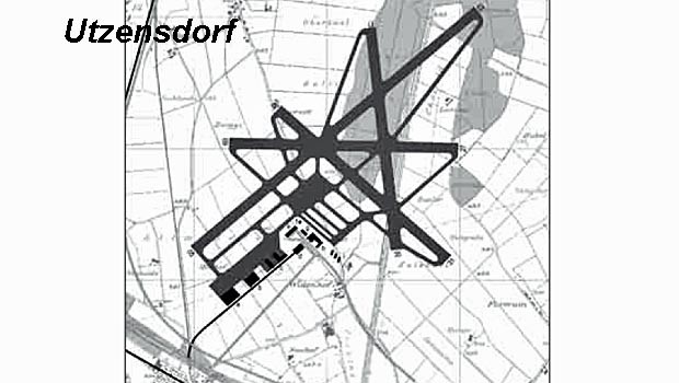 Zentralflughafen Utzenstorf, Schweiz: 1942 suchte die Schweiz einen nationalen Airport. Im Rennen stand der Ort Utzensdorf bei Bern. Eine Hauptpiste von 2800 x 75 Meter hätte mit drei von 1700 x 75 Meter ergänzt werden sollen. Gebaut wurde aber in Kloten.