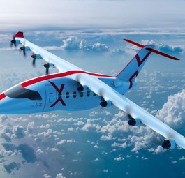 Animation des Auro Aero Fliegers Era: JSX will bis zu 150 Flugzeuge.