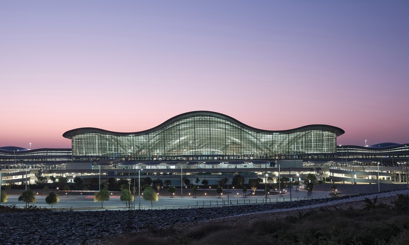 Das Terminal A von vorne.