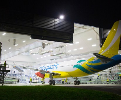 A320 von Cebu Pacific: Aktuell Flugzeuge von Airbus und ATR in der Flotte.