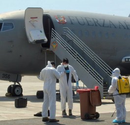 Perus Präsidentenjet: Die Boeing 737 war zuletzt hauptsächlich in humanitärer Mission unterwegs.