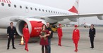 Peter U., Nina M. und die AUA-Crew: Im Sommer wird geheiratet.