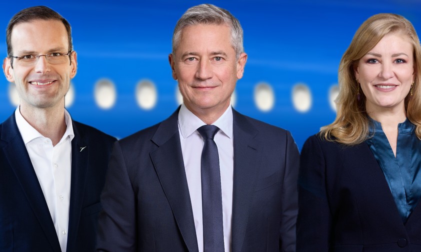 Von links nach rechts: Michael Trestl, Jörg Eberhart, Lorenza Maggio.