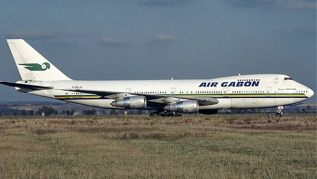 Flieger von Air Gabon: Die Airline ging pleite.