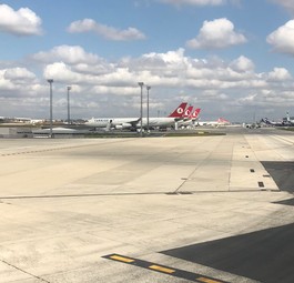 Flughafen Atatürk (hier noch in Betrieb zu sehen): Dient nur noch für Fracht- und Privatflüge.