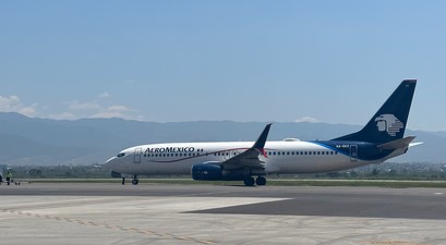 Flugzeug von Aermexico: Auch die Airline ist im Visier der US-Behörden.