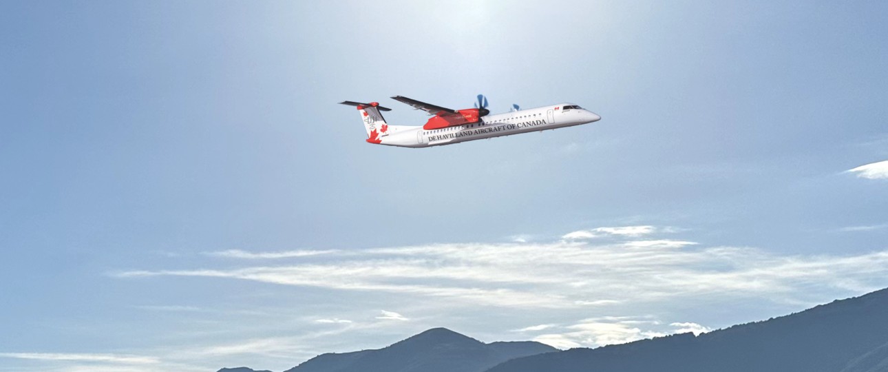 Dash 8: De Havilland Canada will sie wiederbeleben.
