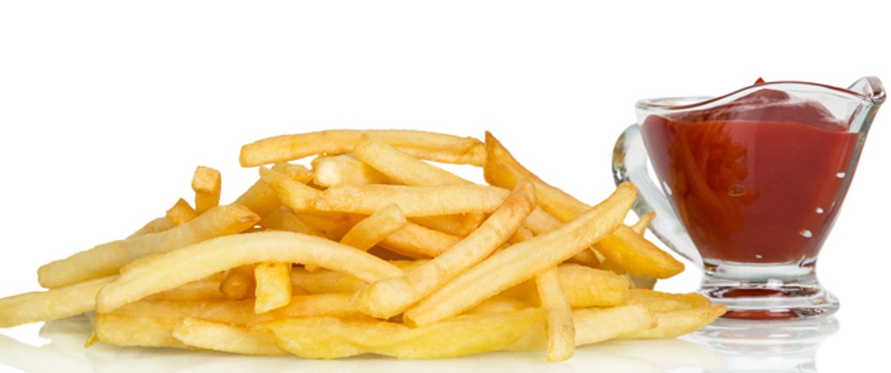 Pommes: Der Ketchup musste mit einer Boeing 747 hergeflogen werden.