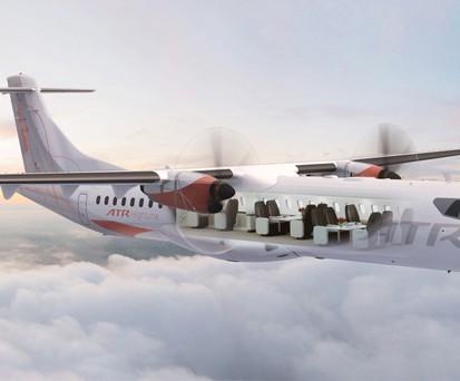 ATR präsentiert unter dem Namen Highline fünf Kabinenlayouts für gehobene Ansprüche:
