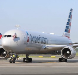 American Airlines am Flughafen Prag: Zuletzt 2019.