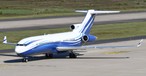 Drei Triebwerke, alle hinten beim T-Leitwerk: Eine Boeing 727-200 ...