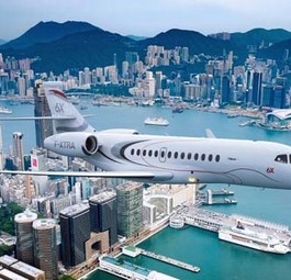Die Falcon 6X von Dassault soll ab 2022 das neue Topmodell in der Klasse der großen Businessjets werden.