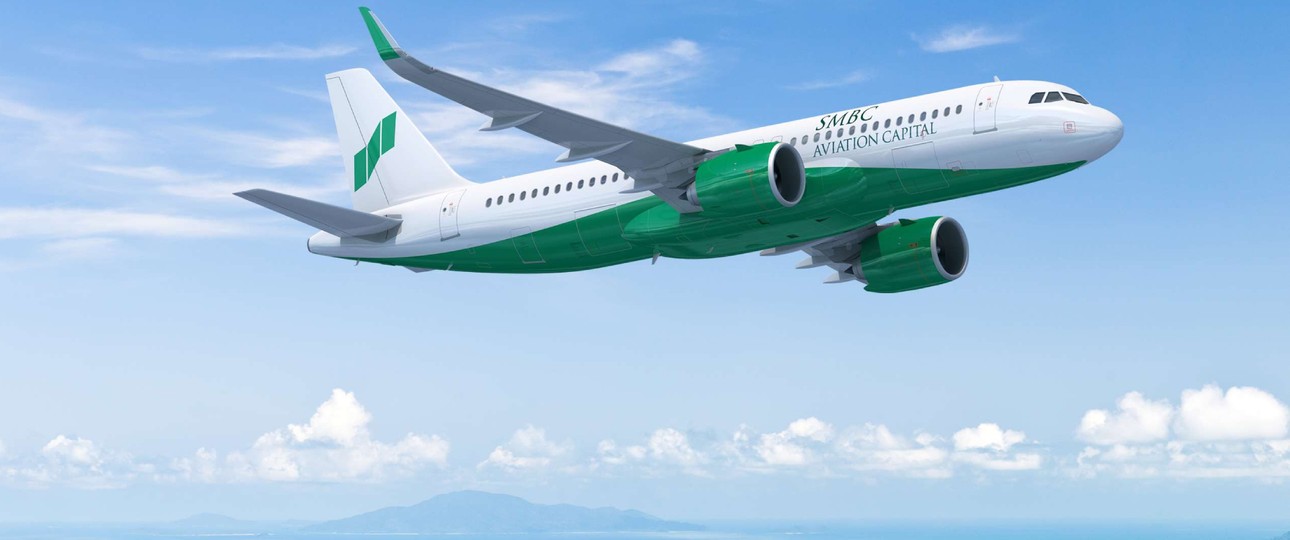 Flugzeug der Airbus-A320-Neo-Familie für SMBC: Nachschub geordert.