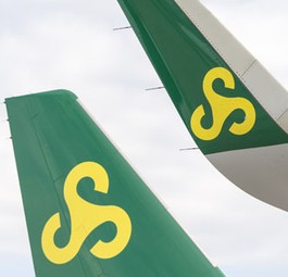 Leitwerk eines A320 von Spring Airlines: Bald kommt Zuwachs.