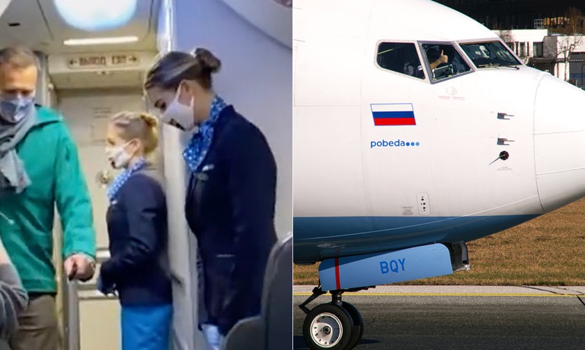 So wurde Navalnys Flug aus Berlin umgeleitet