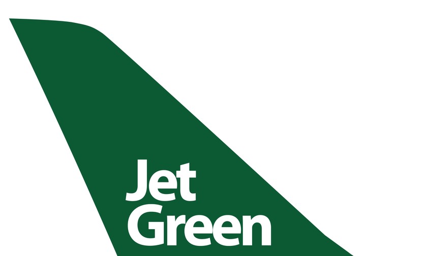 ticker jet green