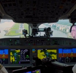 Wie Piloten die Landung in London City erleben