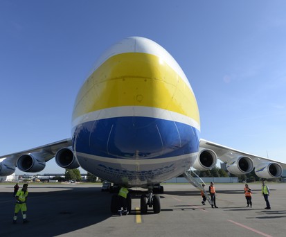 Antonov An-225: Der imposante Flieger hatte viele Fans.