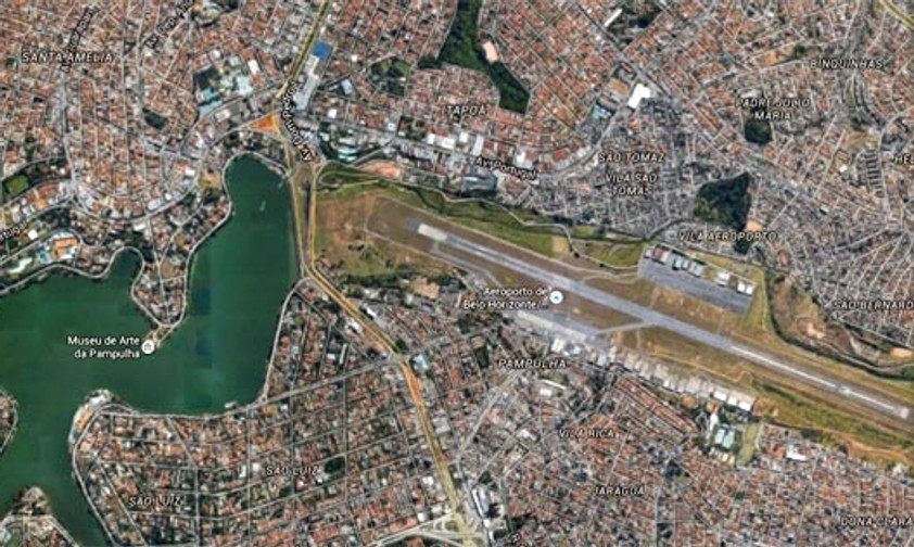 Belo Horizonte-Pampulha: Mitten in der Stadt gelegen.