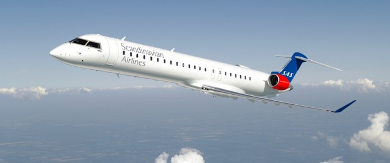 Bombardier CRJ900 in den Farben von SAS: City Jet wird mit ihren Töchtern zur großen Betreiberin des Flugzeugtyps.