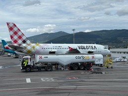 Airbus A320 von Volotea: Die Flugggesellschaft ist finanziell angeschlagen. 