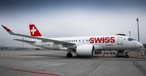 Airbus A220 von Swiss: Vier der Jets mussten am Boden bleiben.